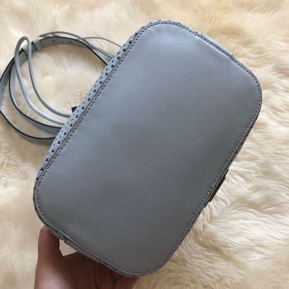 Rebecca Minkoff Star Perforated Bucket Bag in Blue - Picture 5 of 9